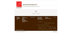 Desktop Screenshot of agoraproperty.com